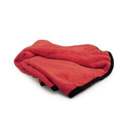 Serviette en microfibre (3 Rouge + 3 Azur) 60x120cm