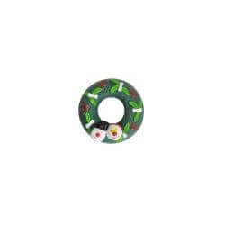 Jouet pour chiens - Anneau + Sapin de Noël en vinyle, environ 9cm