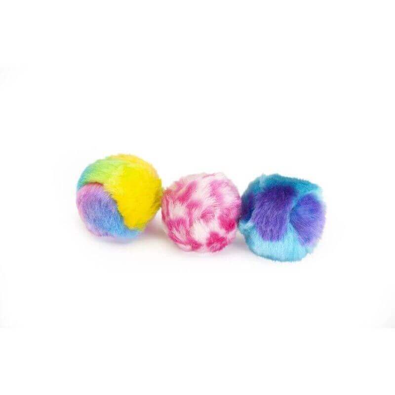 Jouet pour chats - Balles avec grelot de 3cm (lot de 3) Jouet pour chats - Balles avec grelot de 3cm (lot de 3)