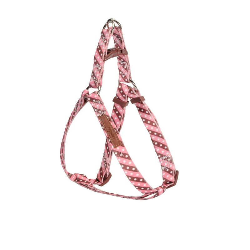 Harnais réglable OneTouch Twill Dot Pink 10x250~400mm Harnais réglable OneTouch Twill Dot Pink 10x250~400mm