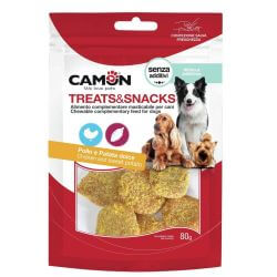 Medaillons de poulet panés avec patate douce (80g) - (1 Display)