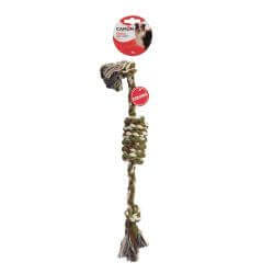 Corde à nœuds avec gros nœud, 44cm