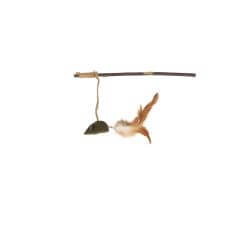 Canne à pêche MATATABI 25cm, avec souris et Catnip