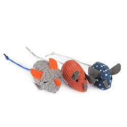 Jouet pour chats - Souris (3 pièces)