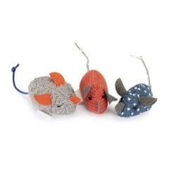 Jouet pour chats - Souris (3 pièces)
