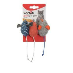 Jouet pour chats - Souris (3 pièces)