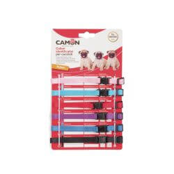 Colliers en nylon (6 pièces) pour chiots, 10x200/300mm, Crochet de sécurité - assortiment couleur "A"