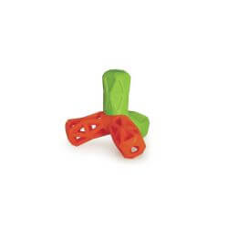 Jouet géométrique en TPR avec Squeaker, 13cm
