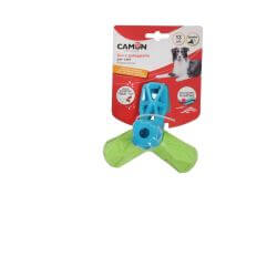 Jouet géométrique en TPR avec Squeaker, 13cm