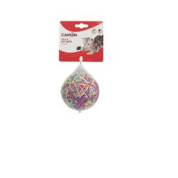 Jouet pour chats - Pelote de laine avec grelot diamètre 9cm