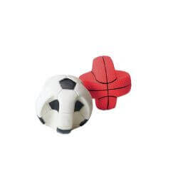 Balle vinyle pour le football et le basketball de 15cm de diamètre