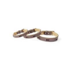 Collier "Timber" marron - 15x380 - 6