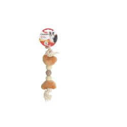 Jouet corde en PLUSH+TPR de 18cm - SM