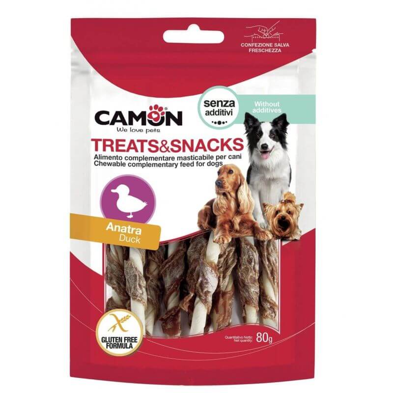 Aliment complémentaire Duck Twist (80g) Aliment complémentaire Duck Twist (80g)