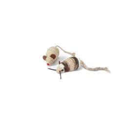 Souris en tissu/sisal