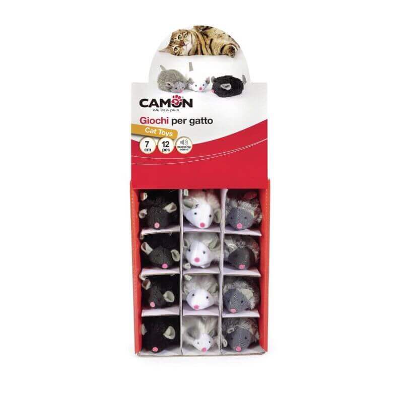 Souris avec couinement présent 12 pouces