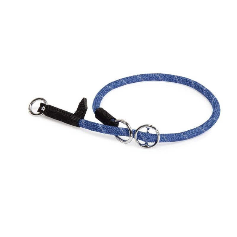 Collier étrangleur corde réfléchissante bleu - 10x600 Collier étrangleur corde réfléchissante bleu - 10x600