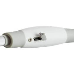 Anneau lumineux Flash USB, L–XL: 65 cm/ø 8 mm, vert