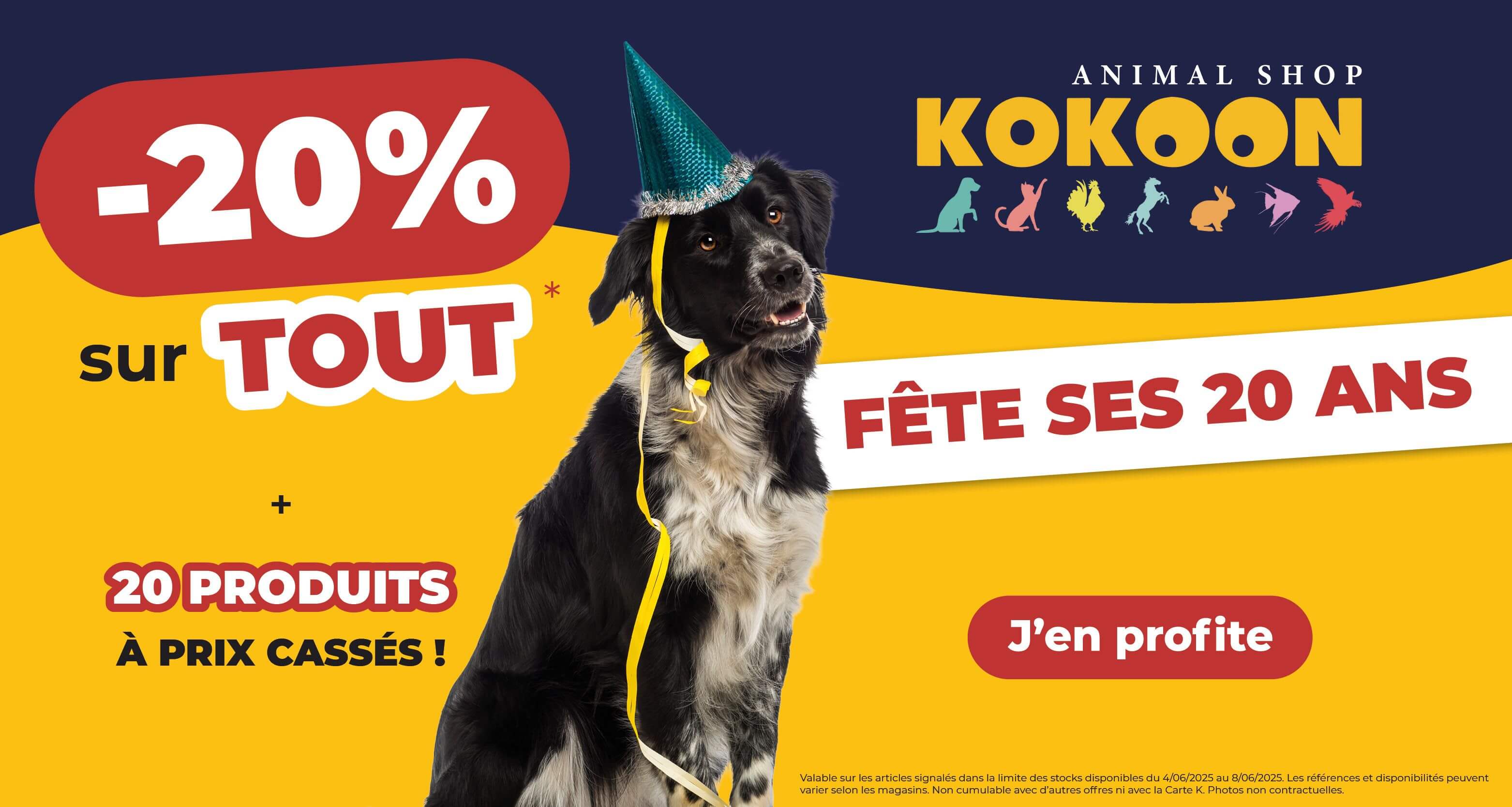 PROMO -20% sur tout